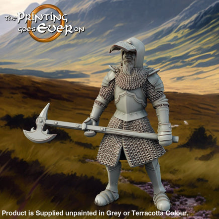 Allies and Fiefs - Axeman in Armour C Medieval