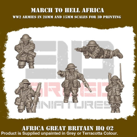 British Army Africa HQ 02 Figure