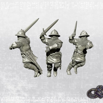 EDZ ’Man-at-arms with sword charging - 14th century’ Medieval
