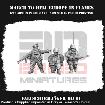 German Army (Fallschirmjäger) Hq 01 Figure