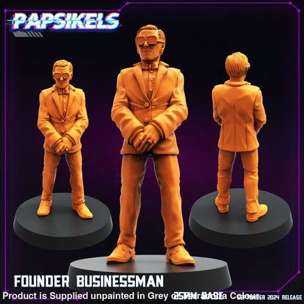 PAPSIKELS: Founder Businessman Sci-fi