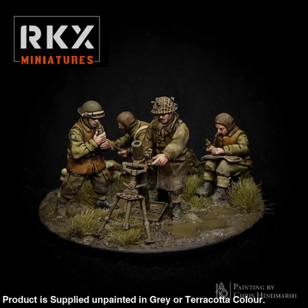RKX5004 3inch Mortar Team Figure