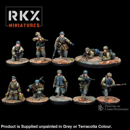 RKX5037 Fallschirmjager Squad Figure