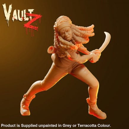 Vaultz Miniatures: Samurai Woman Fantasy Wargaming