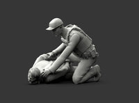 MM1223 Policeman Arresting Suspect
