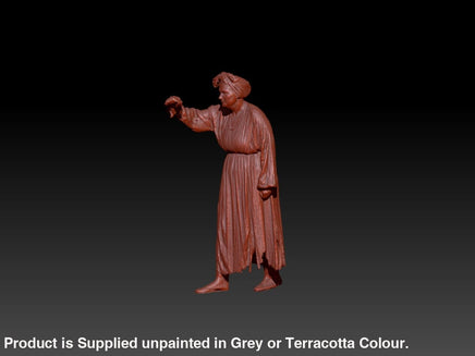S3Ds0031 Forties Housewife Cleaning Windows Figure