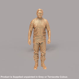 132s-0102 Male Farmer Figure
