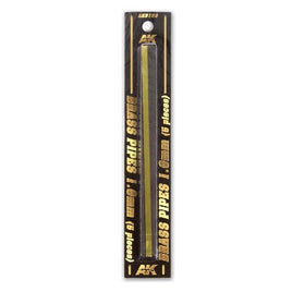 AK Interactive - Brass Pipes 1.0mm, 5 Units AK9109