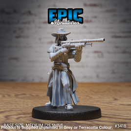 3418 - Holy Gunslinger Rifle - 2 28mm Figure