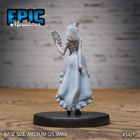 3427 - Saloon Dancer Fan 28mm Figure