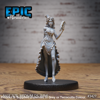 3427 - Saloon Dancer Fan 28mm Figure