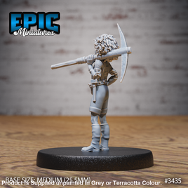 3435 - Mining Apprentice 28mm Figure