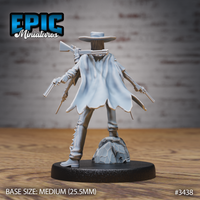 3438 - Undead Gunslinger 28mm Figure