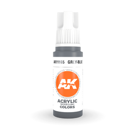 AK Interactive 3rd Gen Acrylic - Grey-Blue 17ml AK11165