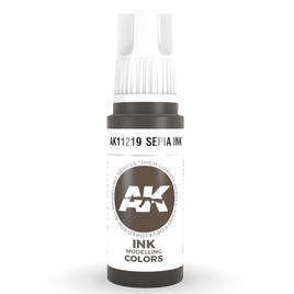 AK Interactive 3rd Gen Acrylic - Sepia INK 17ml AK11219