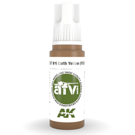 AK Interactive 3rd Gen Acrylic - Nº6 Earth Yellow (FS30257) 17ml AK11337