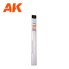 AK Interactive - Angle 2.5 x 2.5 x 350mm - Styrene Strip