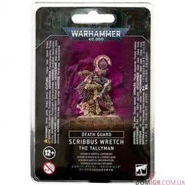 Death Guard: Scribbus Wretch the Tallyman