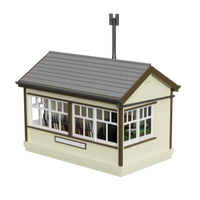 GM813D – GWR Signal Box TT120/3mm Scale