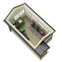 GM813D – GWR Signal Box TT120/3mm Scale