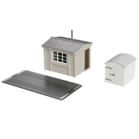 HM813E – GWR Weighbridge & Lamp Hut N Scale