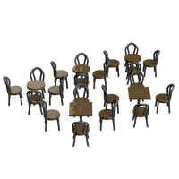 FO120A – Cafe Furniture OO/HO Scale