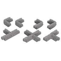 FO303B – Stone Wall Corners OO/HO Scale