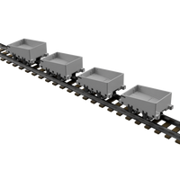 FP752D – Talyllyn Wagon Pack OO9 Gauge