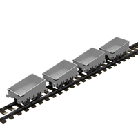 FP752D – Talyllyn Wagon Pack OO9 Gauge