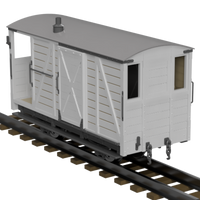 FP756C – WLLR Brake Van OO9 Gauge