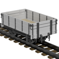 FP756E – WLLR Open Wagon Rebuilt OO9 Gauge