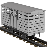 FP756F – WLLR Cattle Van OO9 Gauge