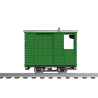 FP757A – GVT Brake Van OO9 Gauge
