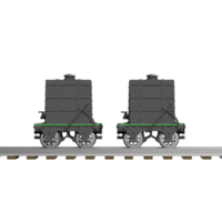 FP757H – GVT 2 Ton Tar Wagon OO9 Gauge