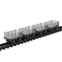 FP757I – GVT Slate Wagons OO9 Gauge