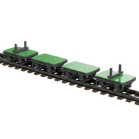 FP757J – GVT Bolster Wagons OO9 Gauge