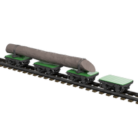 FP757J – GVT Bolster Wagons OO9 Gauge