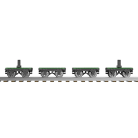 FP757J – GVT Bolster Wagons OO9 Gauge
