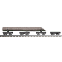 FP757J – GVT Bolster Wagons OO9 Gauge