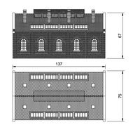HM806B – LNER Engine Shed N Scale