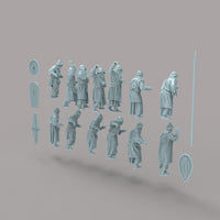 REM0067 Medieval Moorish Spearmen
