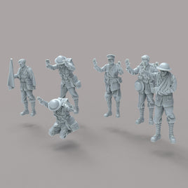 WW1 British Soldiers Surrendering