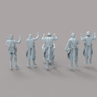 WW1  French Soldiers Surrendering x 6