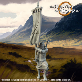 Allies and Fiefs - Clansman Banner Man Medieval