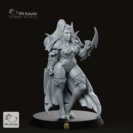 Assassin Elena Fantasy Miniature