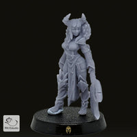Barbarian Deamon Soraya Miniature