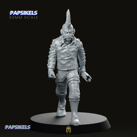 Baron Kaysler CyberPunk Ganger Miniature
