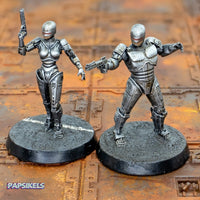 Battle Cop Cyborg Series 2A Miniature