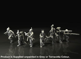 BCM006 French indian war native american warriors 28mm Figure
