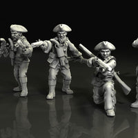 BCM007 1750 Colonial militas 28mm Figure